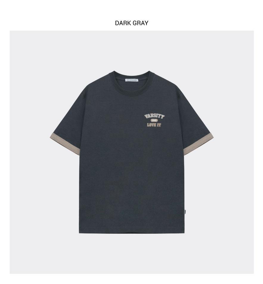Áo Thun Nam Phối Viền - Varsity T-shirt - LM22161401