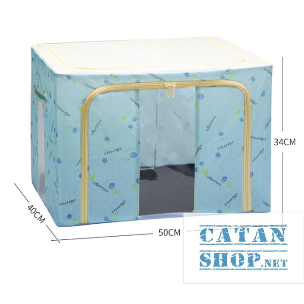 Túi Vải Đựng Đồ, quần áo, Chăn Màn Có Khung thép Chắc Chắn, chống thấm nước, Độ Bền Cao GD433-TCM-Khungsat