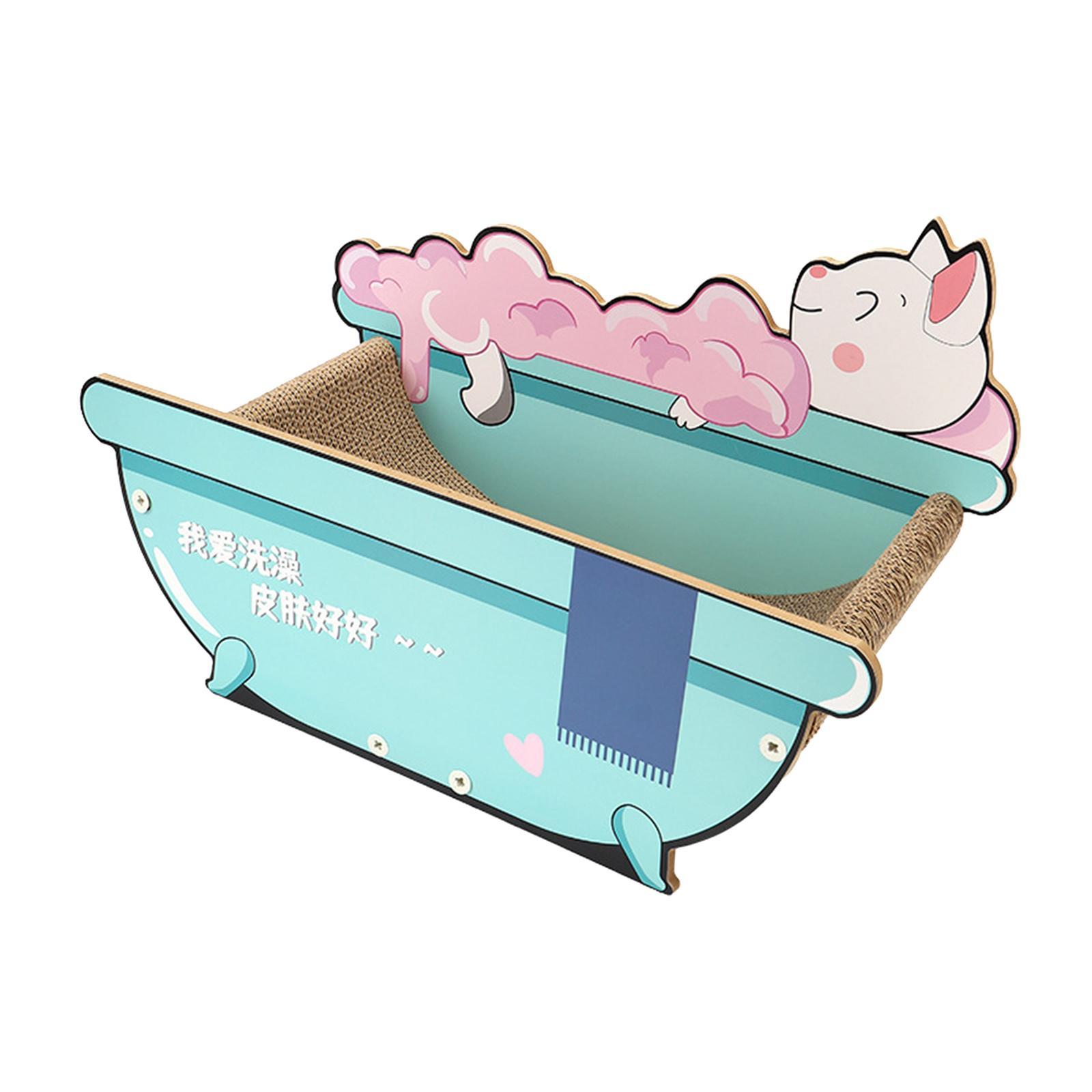 Boat Cat Scratcher Lounge for Small Medium and Large Cats Cat Scratching Mat