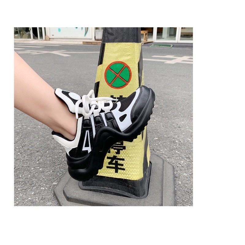 Giày L.V Giày nữ Sneaker hot 2020 kèm ảnh thật - GIÀY ĐẾ CONG flatform sneaker