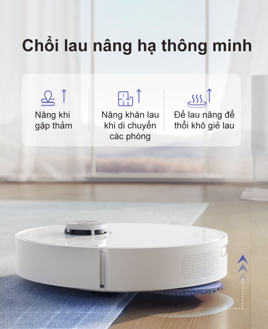 Robot Hút Bụi Lau Nhà Dreame L10 Prime Hàng chính hãng