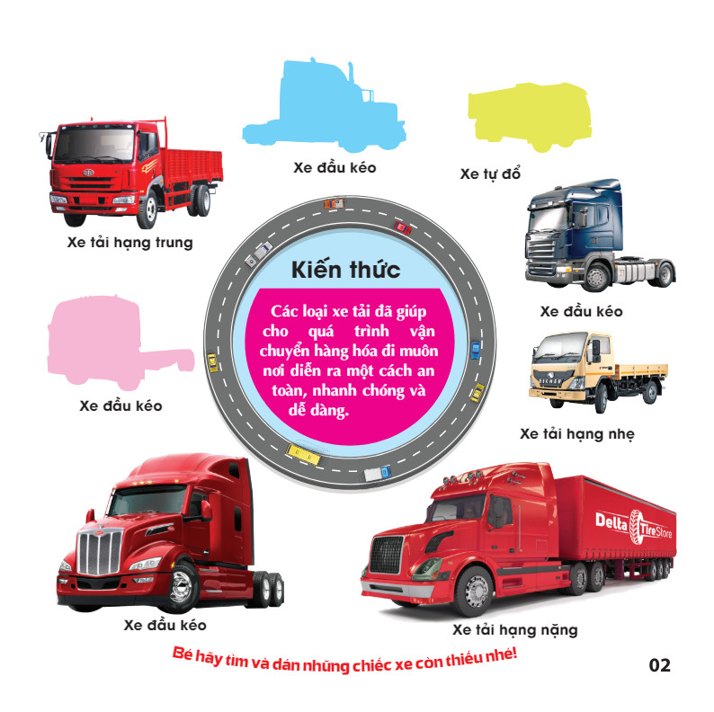 Sách - Trò Chơi Bóc Dán Hình Sticker IQ EQ CQ - Xe Công Trình - Tập 1 (VT)