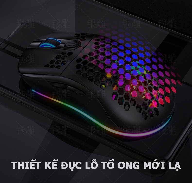 Chuột máy tính G7, chuột gaming có dây có độ phân giải lên đến 7200 DPI, sử dụng mượt mà trong công việc văn phòng và các trò chơi đỉnh cao- Hàng nhập khẩu