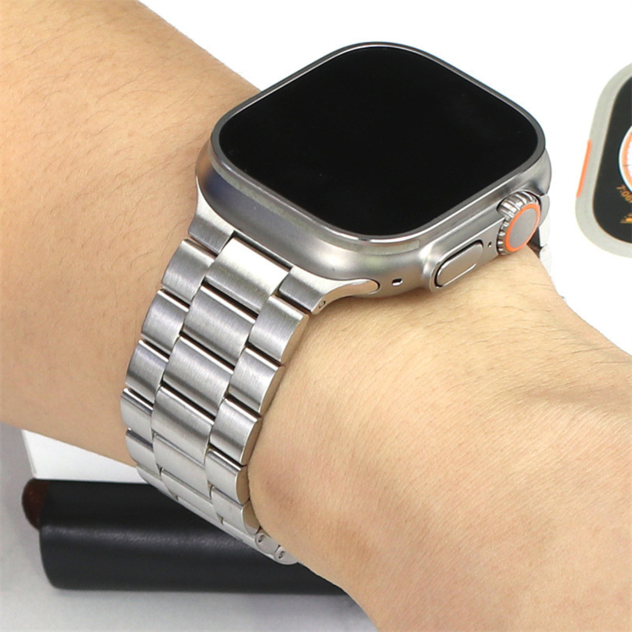 Dây Đeo Thép Dành Cho Apple Watch Ultra / Apple Watch Series, Kai.N Metal Band - Hàng Chính Hãng