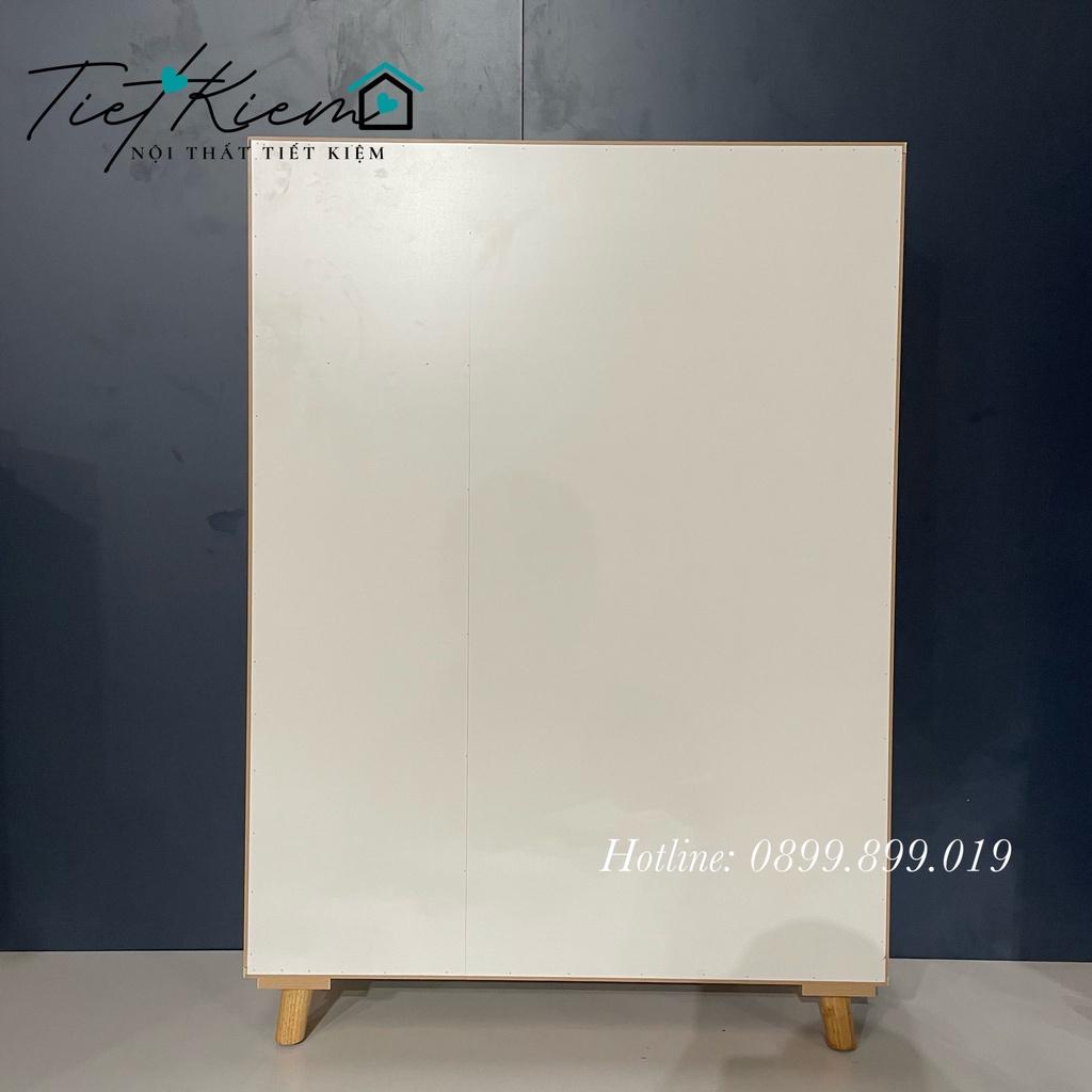 Tủ giày dép vân gỗ sồi thông minh NTTK đã lắp Hình chụp tại xưởng TG032