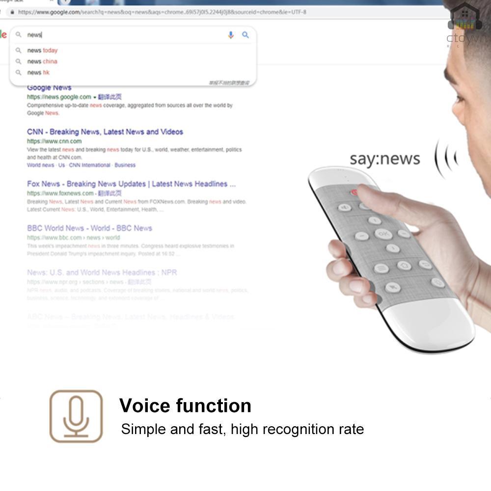 Điều khiển từ xa Q40 2.4G cho H96 MAX X88 Pro Android TV Box PC