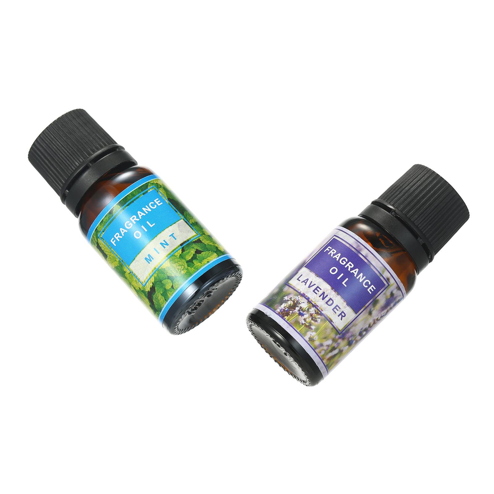 Bộ 6 chai Tinh dầu Thực vật Tự nhiên 10ml để xông không khí, giảm căng thẳng, thư giãn