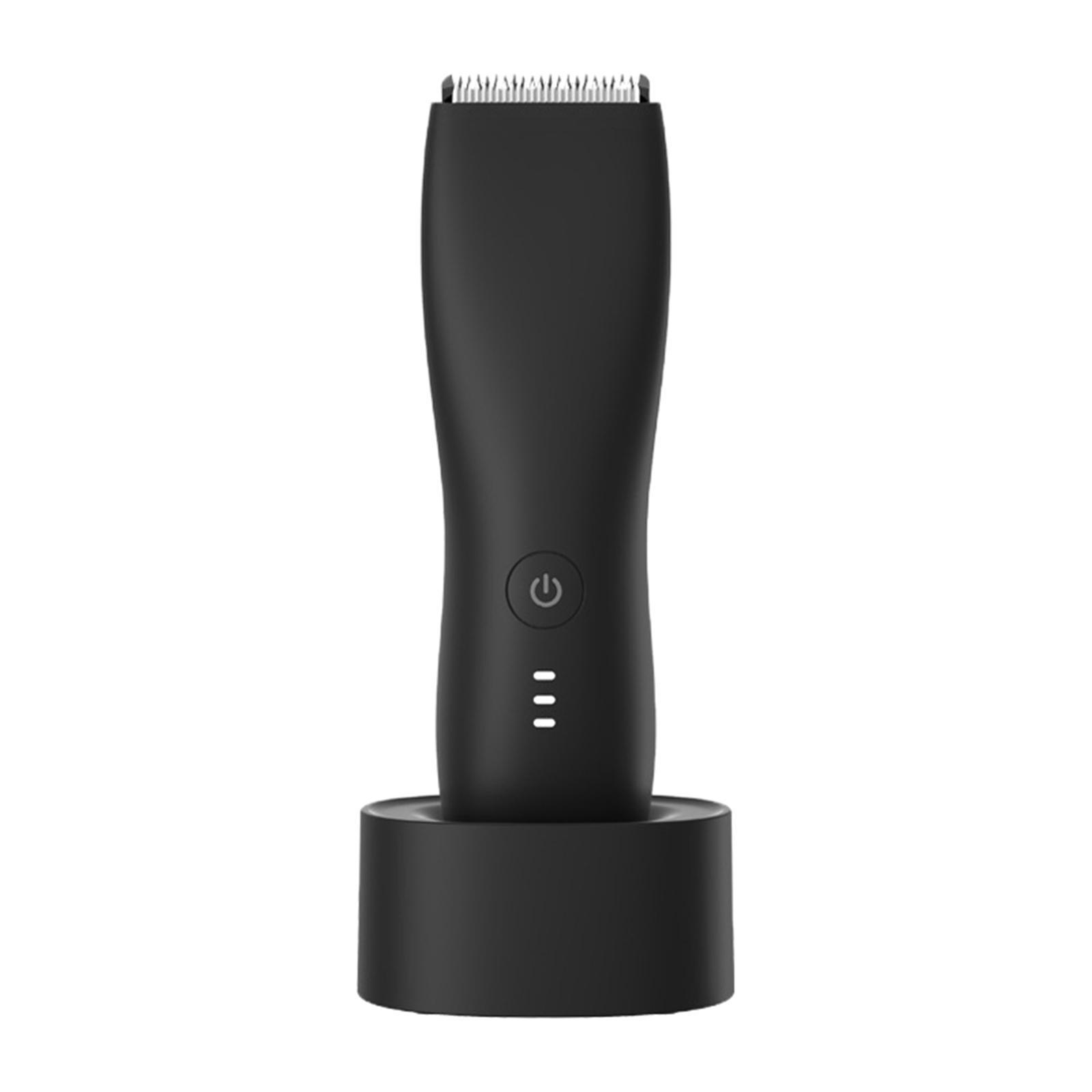 Electric Hair Shaver, Cordless Silent Rechargeable Ceramic Cutter Head Trimmer for Full Body