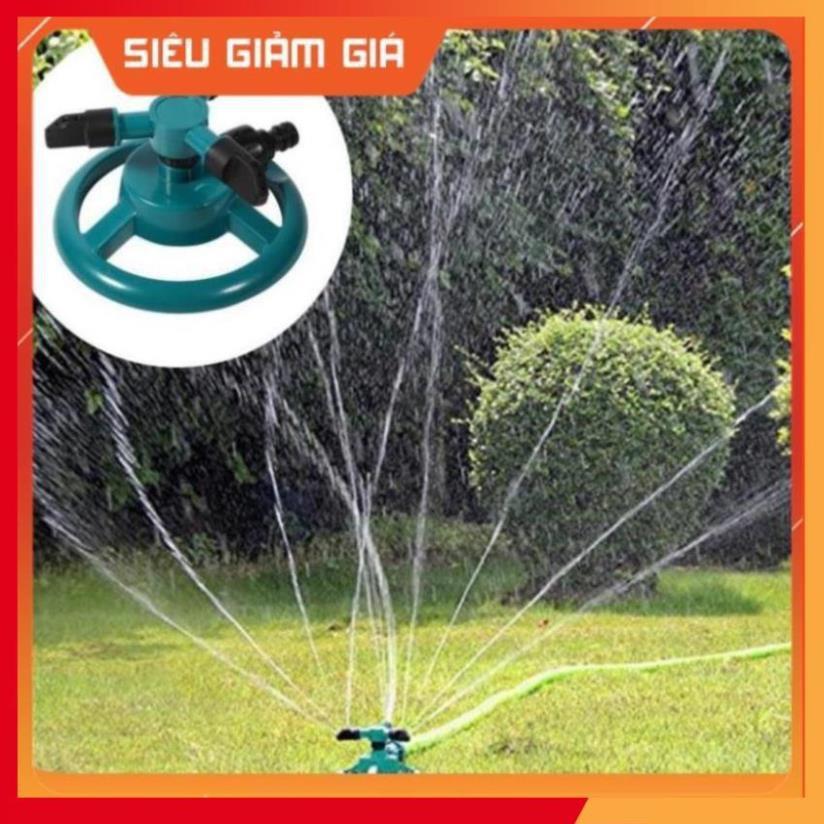 Vòi phun nước tưới cây 3 đầu xoay 360 độ 206799