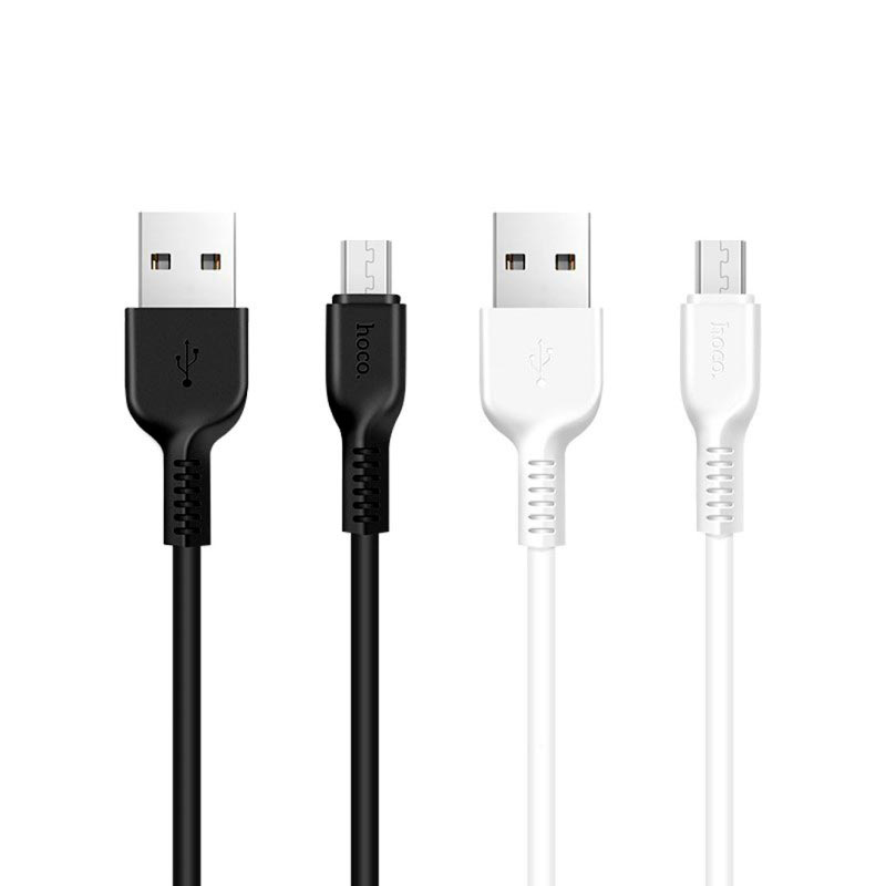 Cáp sạc nhanh Hoco (Micro USB) sạc nhanh 2A MAX, dây sạc được làm từ chất liệu ABS, TPE siêu bền, dành cho Samsung, Huawei, Xiaomi, Oppo, Sony, X20 - Hàng chính hãng