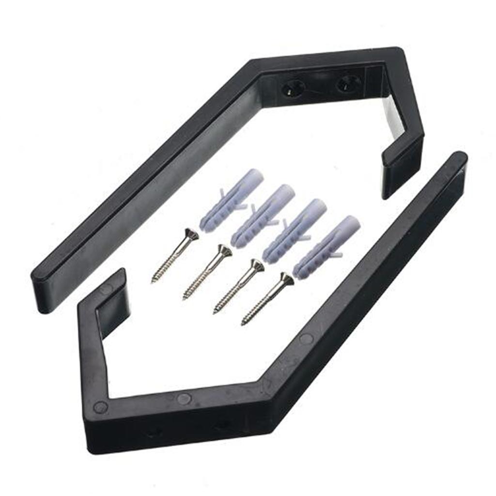 4pcs Wall Mounted Holder Coat Hook Jacket Storage Rack Display Rack
