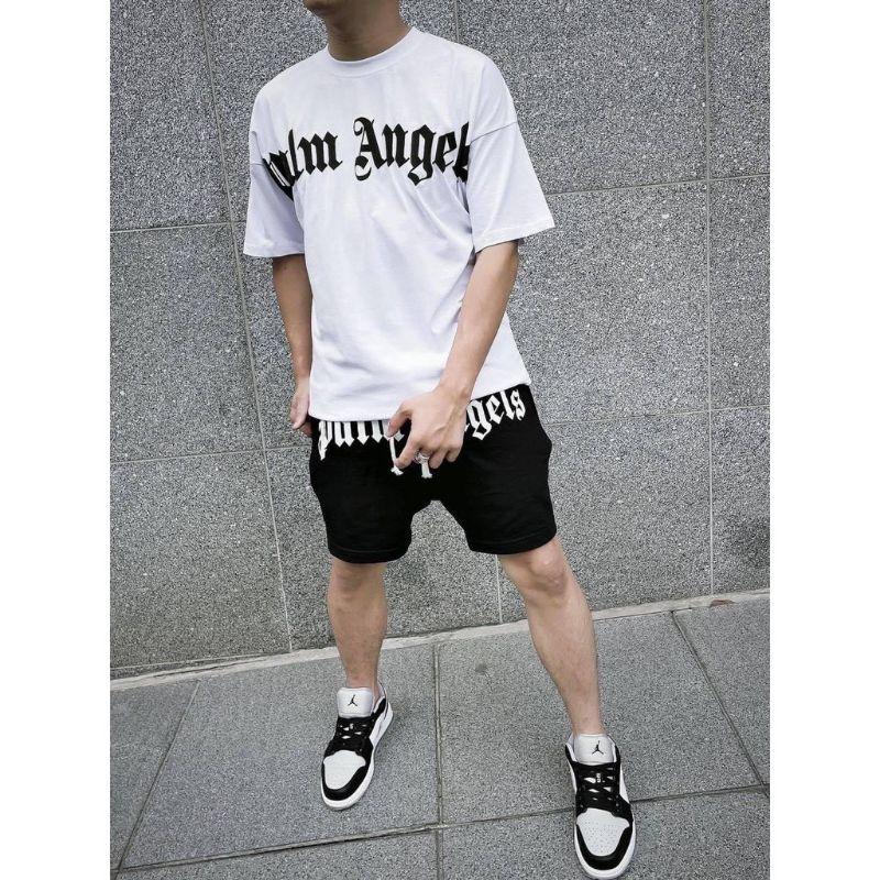 Set đồ bộ unisex - đồ bộ mùa hè nam nữ vải cotton cực hot 2021