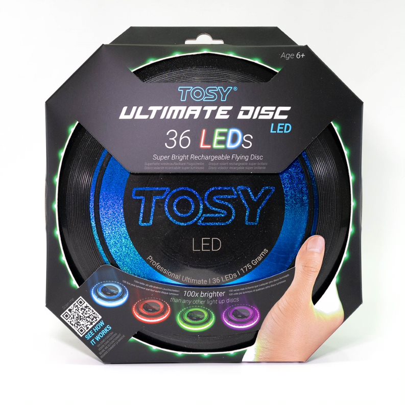 Đĩa ném TOSY Ultimate Disc - 36 LEDs Xanh dương