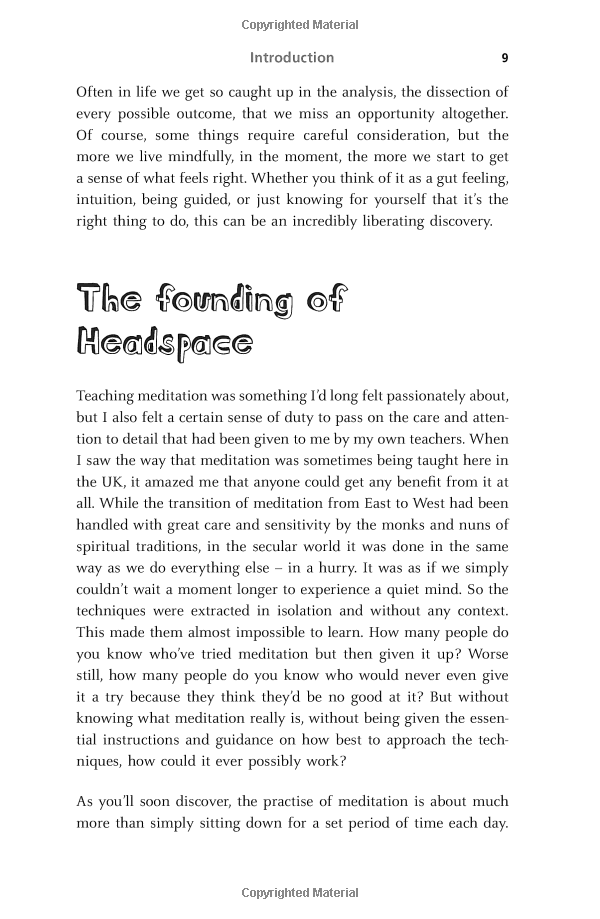 Headspace Guide to Meditation and Mindfulness