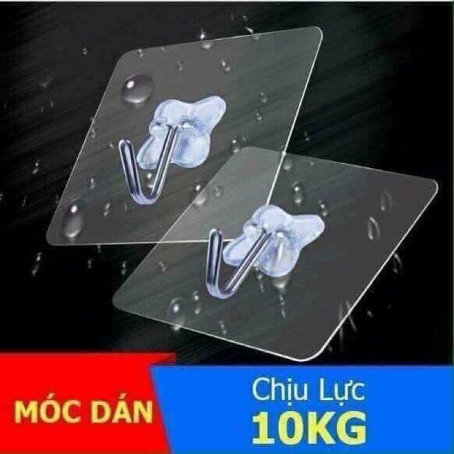 Compo 10 miếng móc dán siêu dính chịu lực được 10 kg