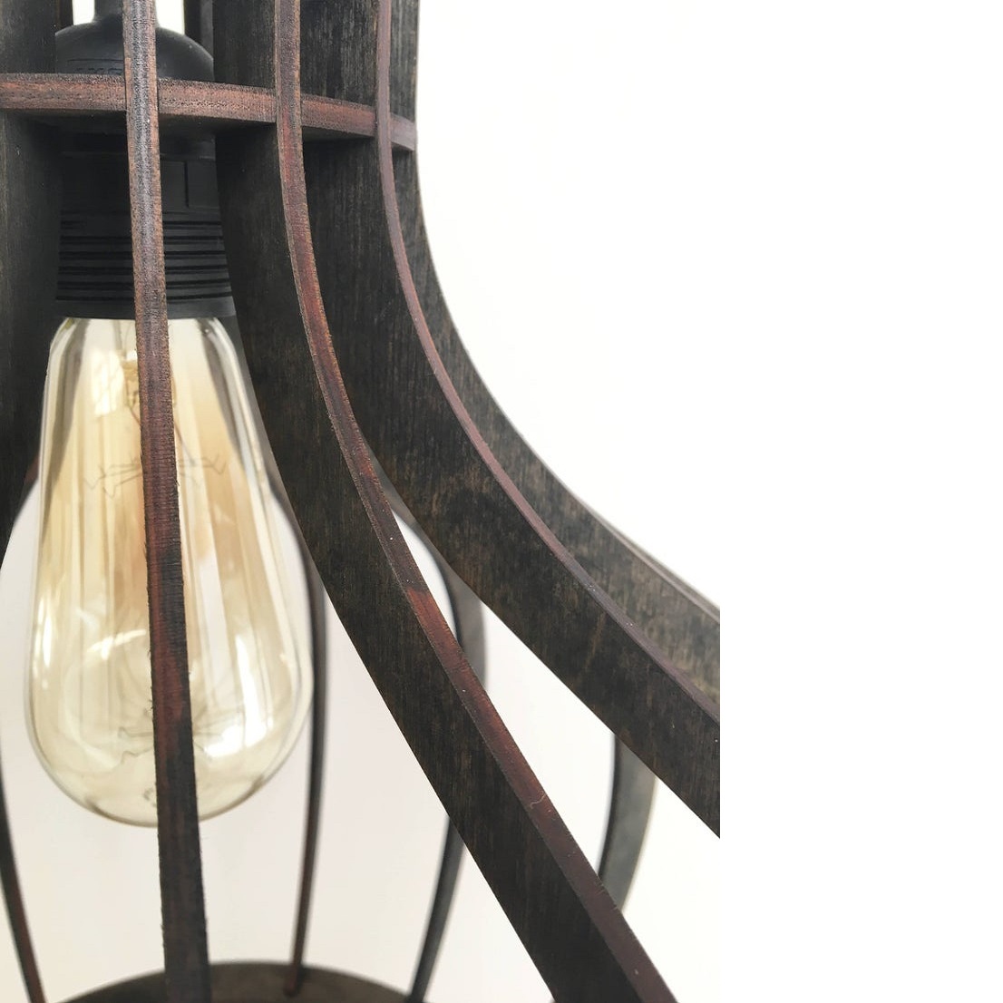 Đèn gỗ thả trần CAO CẤP hiện đại sang trọng chất liệu gỗ trang trí cho phòng khách nhà căn hộ decor nhà quán cafe