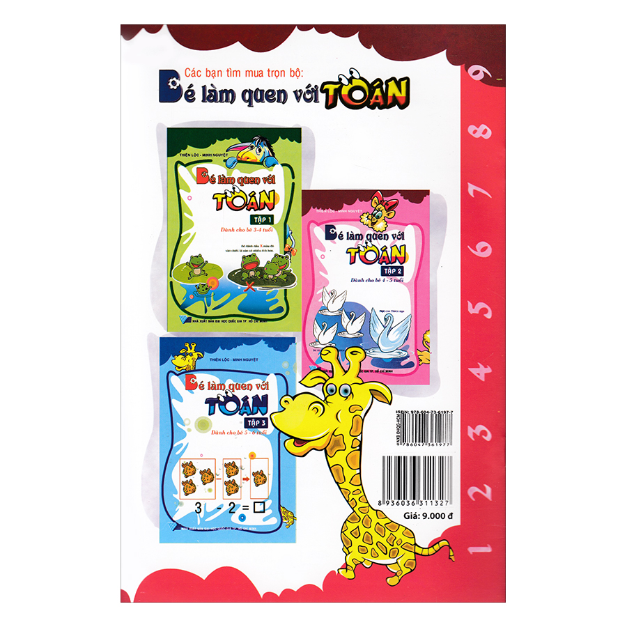 Bé Làm Quen Với Toán (4 - 5 Tuổi) - Tập 2