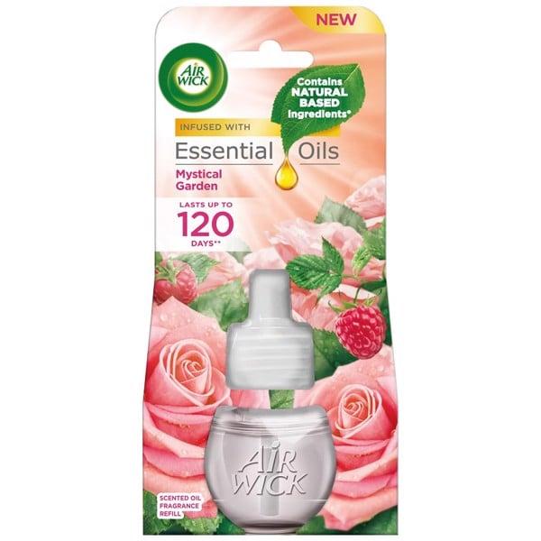 Chai tinh dầu cắm điện Air Wick Refill AWK2335 Mystical Garden 19ml (Hương hoa hồng hoàng gia)