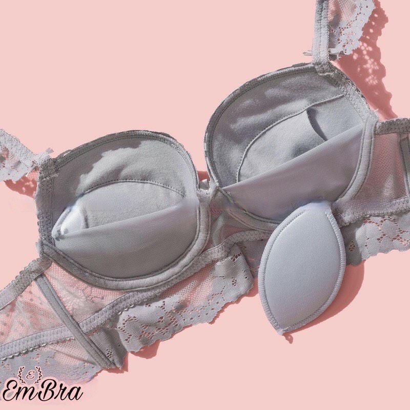 Set bộ áo lót Bra cánh tiên mút xoài siêu nâng đẩy cao cấp