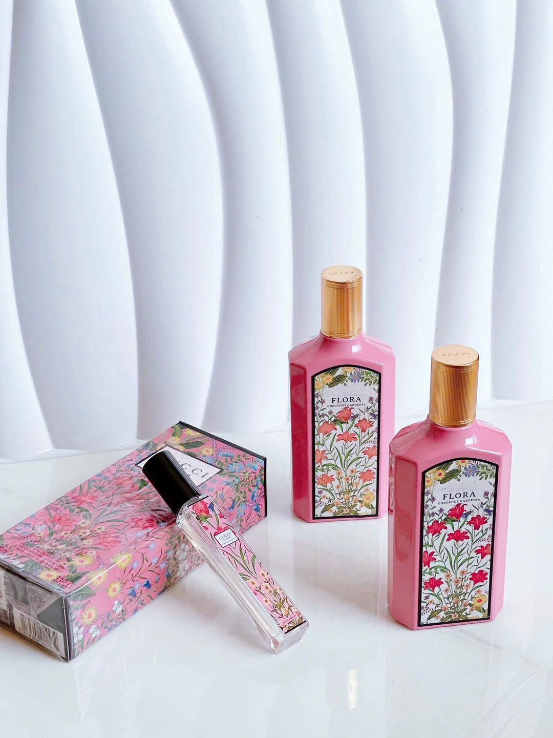 [Auth - 10ml] Nước hoa nữ Flora hồng chai 10ml - Ngọt ngào, đáng yêu