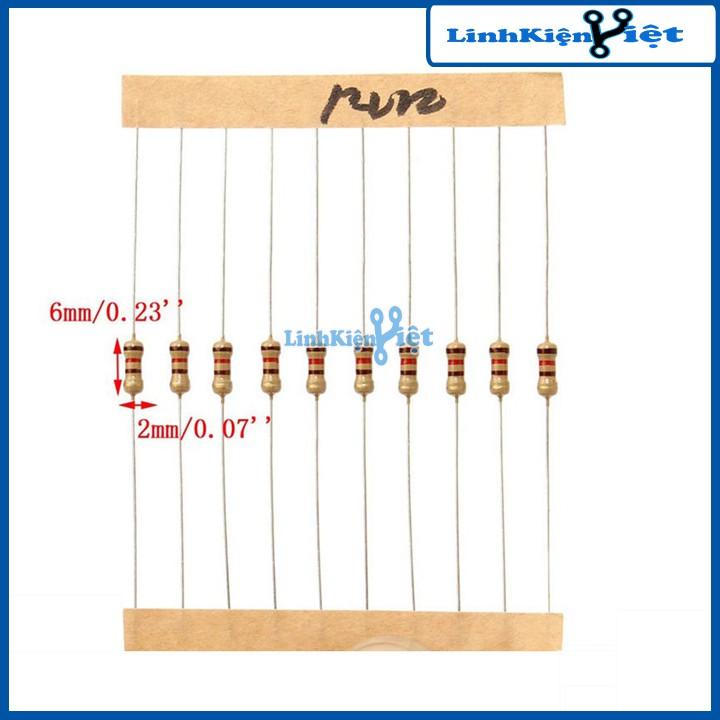 Trở Vạch 1/4W 5% 160R→1K