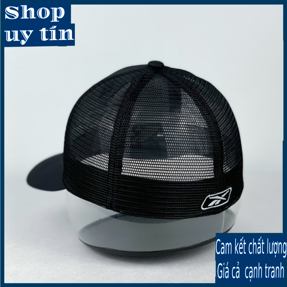 Freeship - MŨ/NÓN KẾT LƯỠI TRAI RE.BOK KIỂU DÁNG CƠ BẢN THỜI TRANG NAM NỮ CAO CẤP - màu trắng / màu đen
