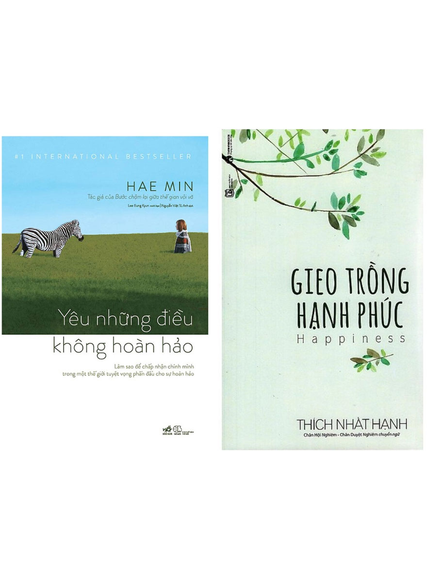 Combo Yêu Những Điều Không Hoàn Hảo + Gieo Trồng Hạnh Phúc _NN-THA