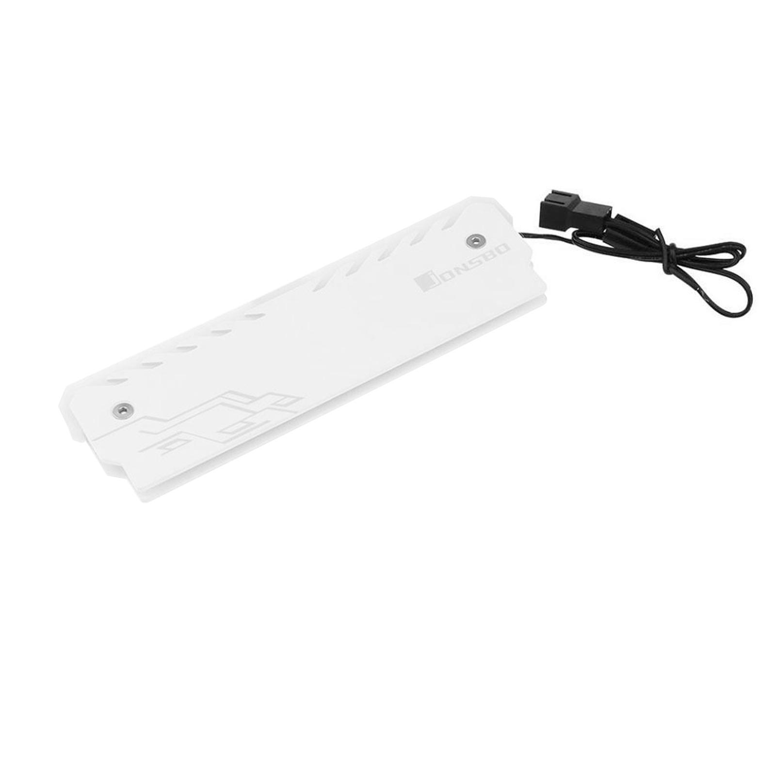 Cooling Vest 3Pin Memory RAM Cooler Radiator Anodizing Process for PC Game Black