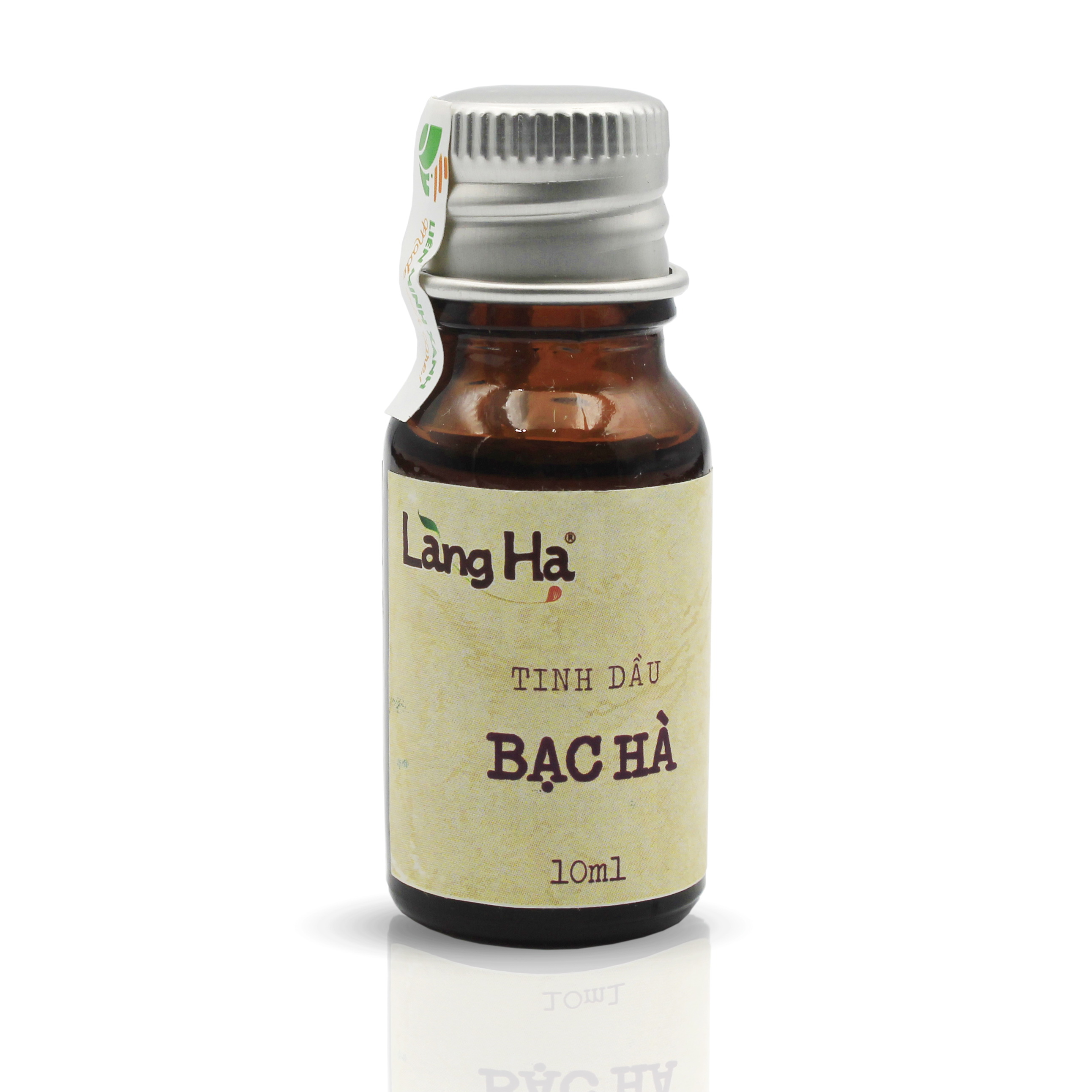 Tinh dầu Bạc hà thương hiệu Làng Hạ 10ml (Peppermint oil): Giúp thông mũi, giải cảm