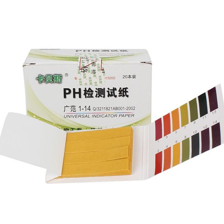 Giấy Quỳ Tím Đo Độ pH Của Nước Từ 1-14