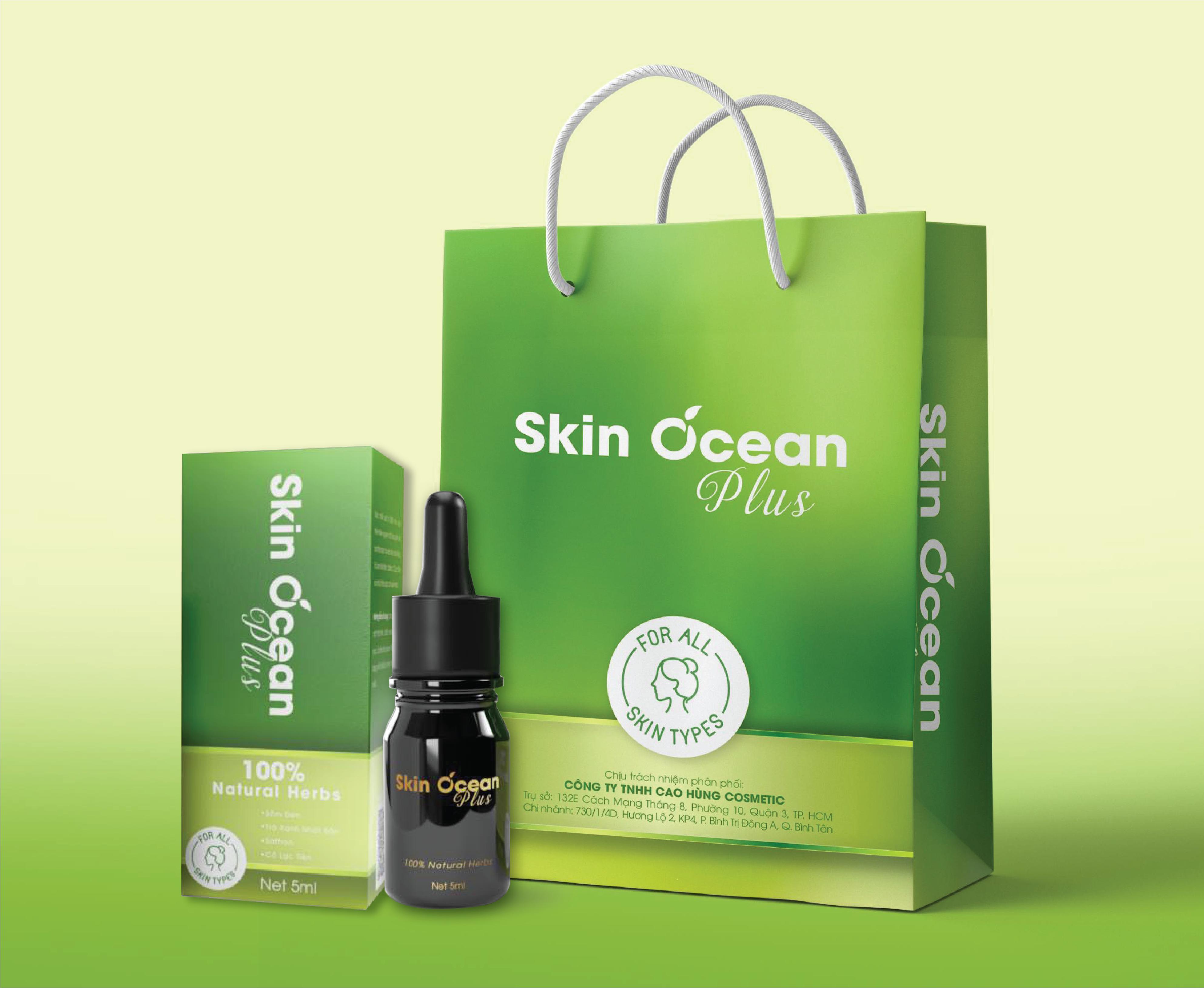 SẠCH MỤN TRÊN DA, SERUM MỤN QUYỀN NĂNG SKIN OCEAN PLUS, QUYÊN ĐI NỖI LO VỀ MỤN.