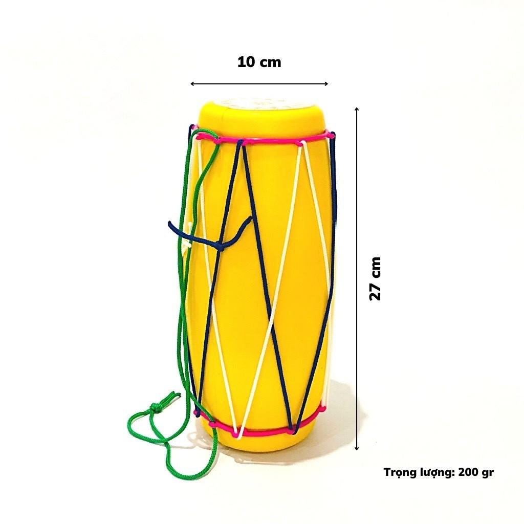 Trống cơm bằng nhựa nhiều màu sắc đồ chơi mầm non thông tư 02