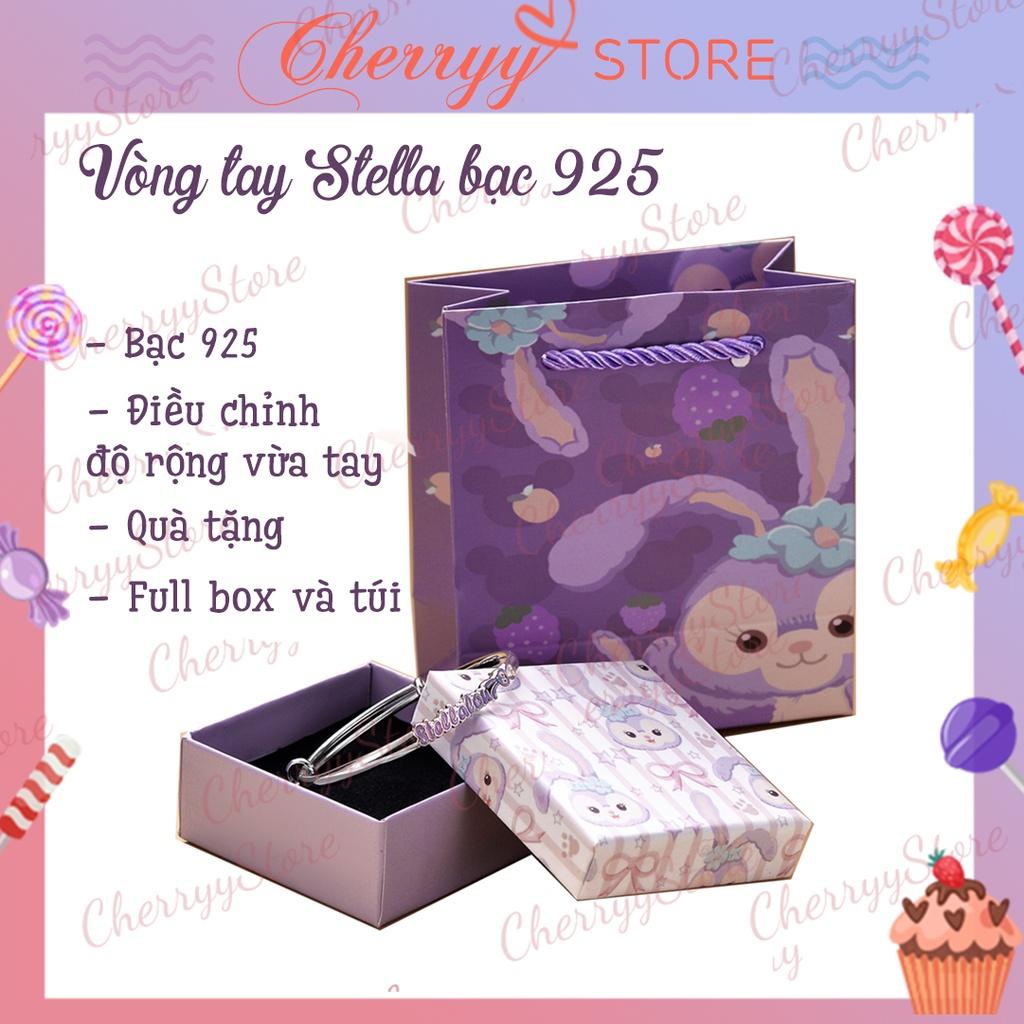 Vòng Tay Thỏ Stella Lou Bạc 925 Cao Cấp Có Thể Điều Chỉnh Size - Lắc Tay Bạc Cao Cấp Không Gỉ - Quà Tặng Bạn Gái
