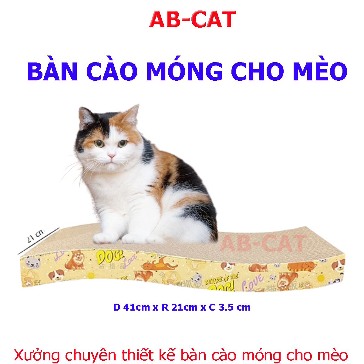 Bàn cào móng cho mèo, bàn cào cho mèo nhiều hình