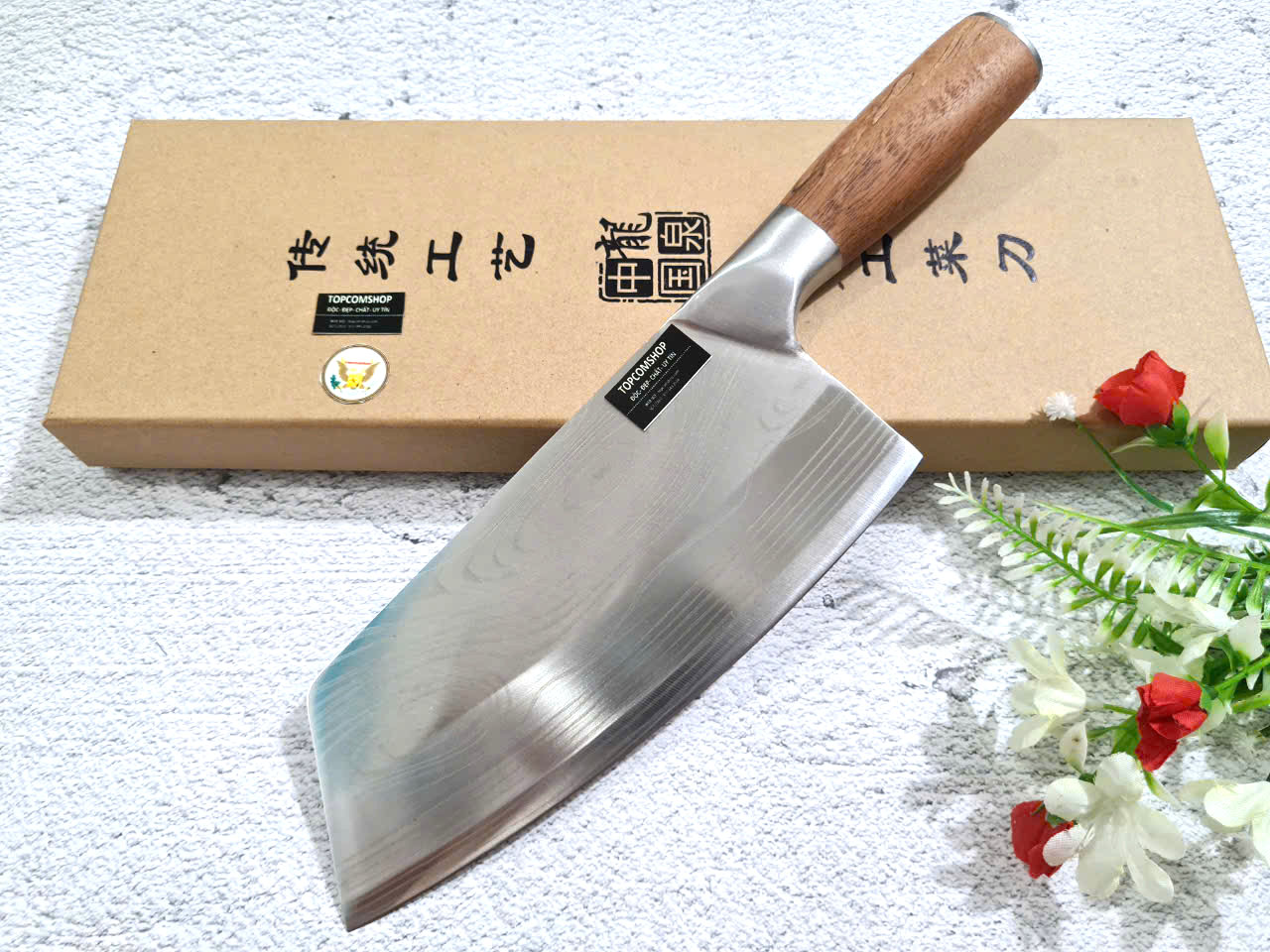 DAO - DAO BẾP NHẬT BẢN SANTOKU MÃ DT124 nt topcoomshop vn