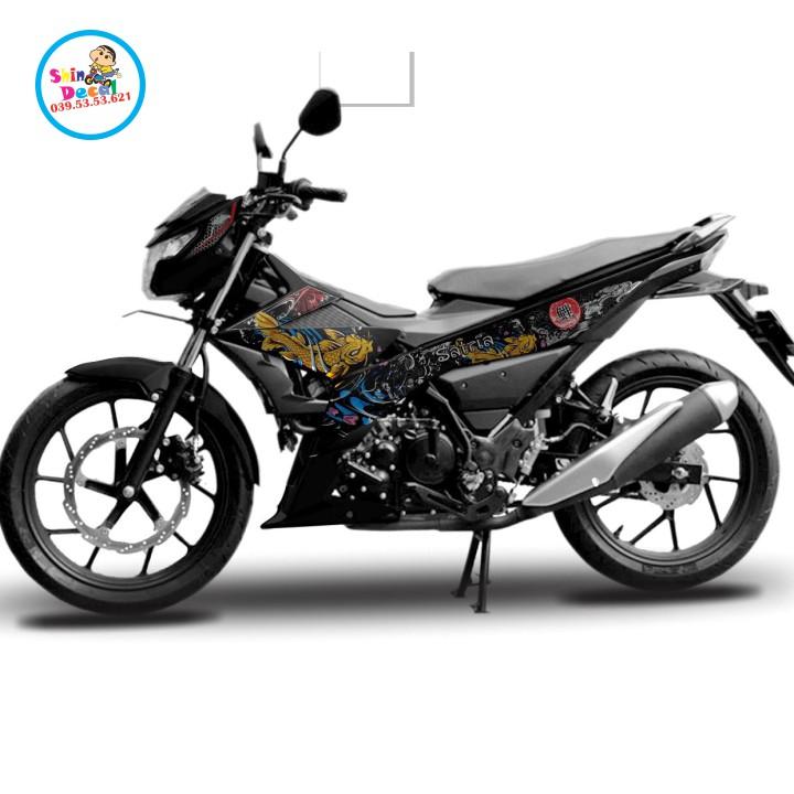 Tem rời satria fi cá chép