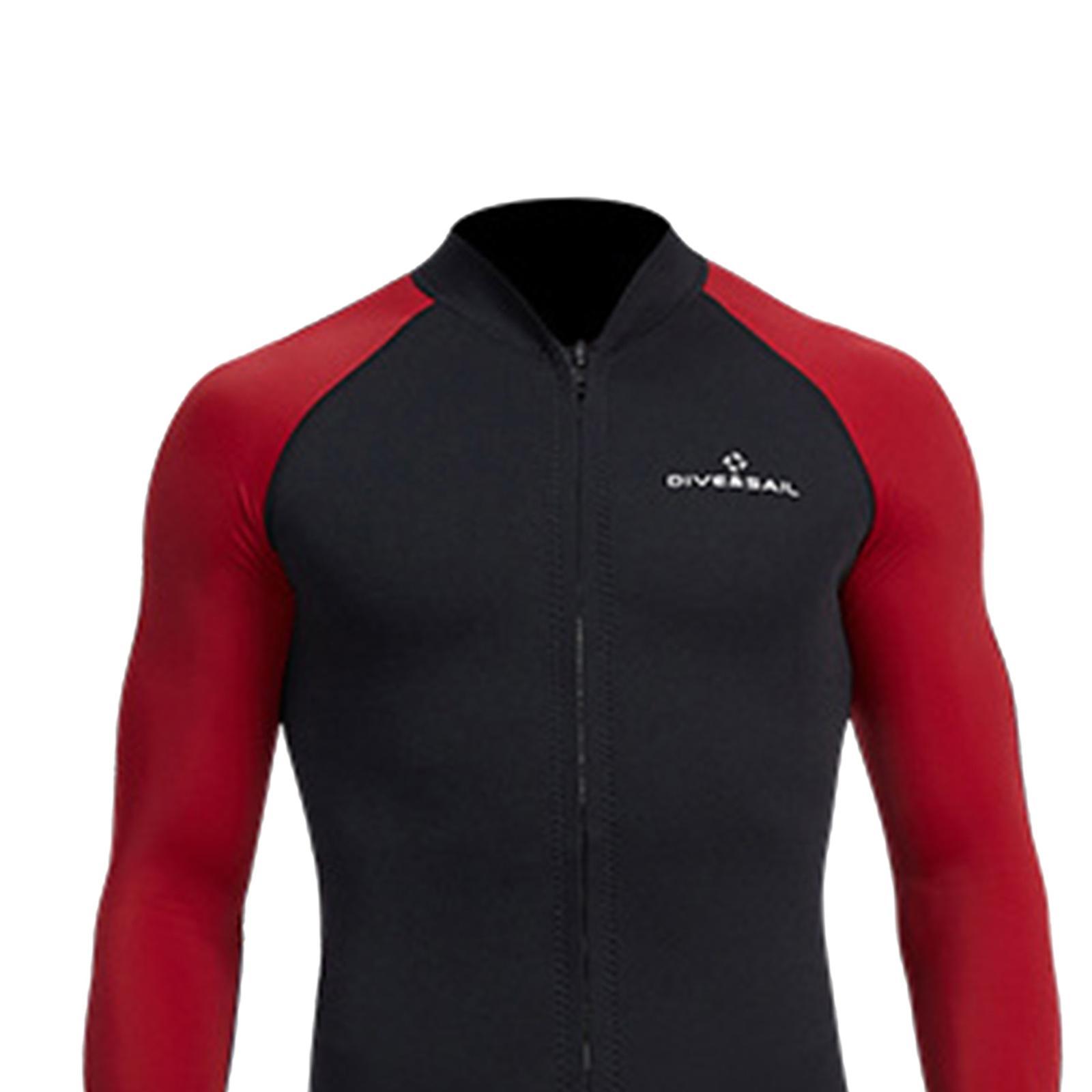 Men Women Quick   Jacket Wetsuit Swim Wet Surf Snorkeling  Top