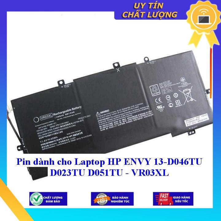 Pin dùng cho Laptop HP ENVY 13-D046TU D023TU D051TU - VR03XL - Hàng Nhập Khẩu New Seal