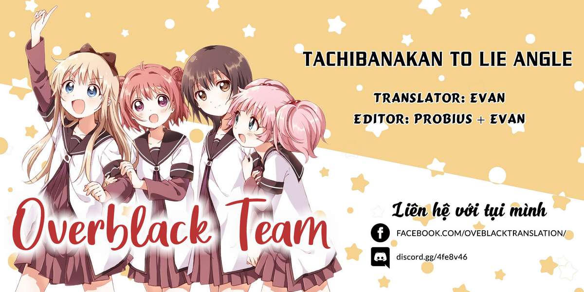 Tachibanakan To Lie Angle (Overblack Team) Chapter 2 - Trang 0