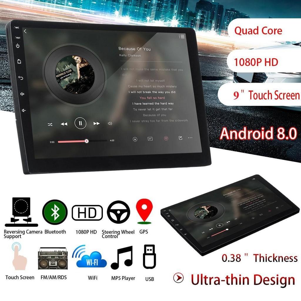 Màn hình android 9 inch lắp sim 4G, kết nối wifi, phát Wifi cho thiết bị khác theo xe Toyota Vios 2008 đến 2019