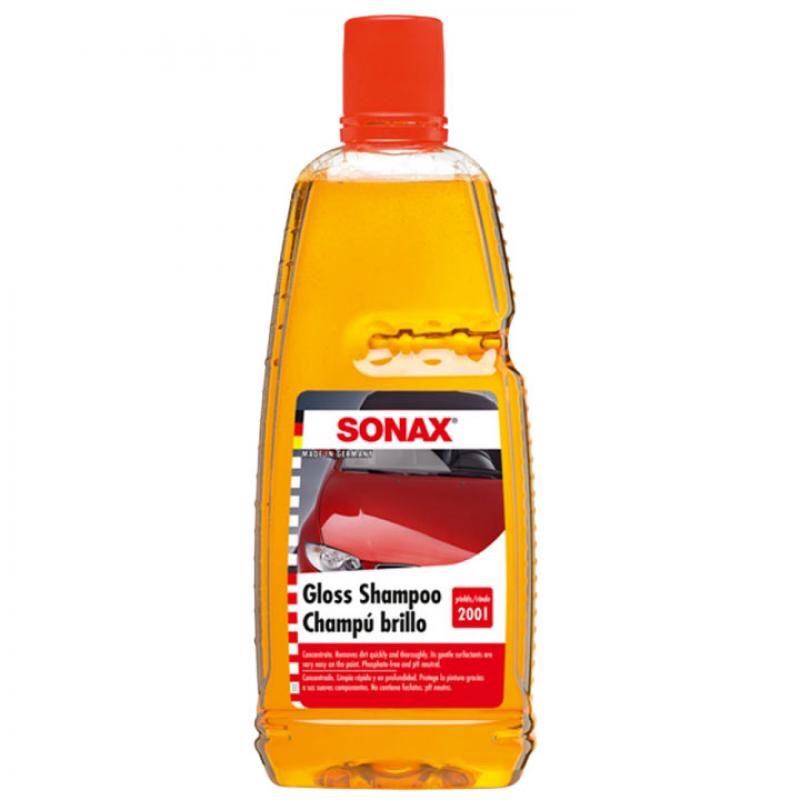 Nước rửa xe ô tô Sonax 314300  siêu bọt, Sonax Gloss Shampoo 1L