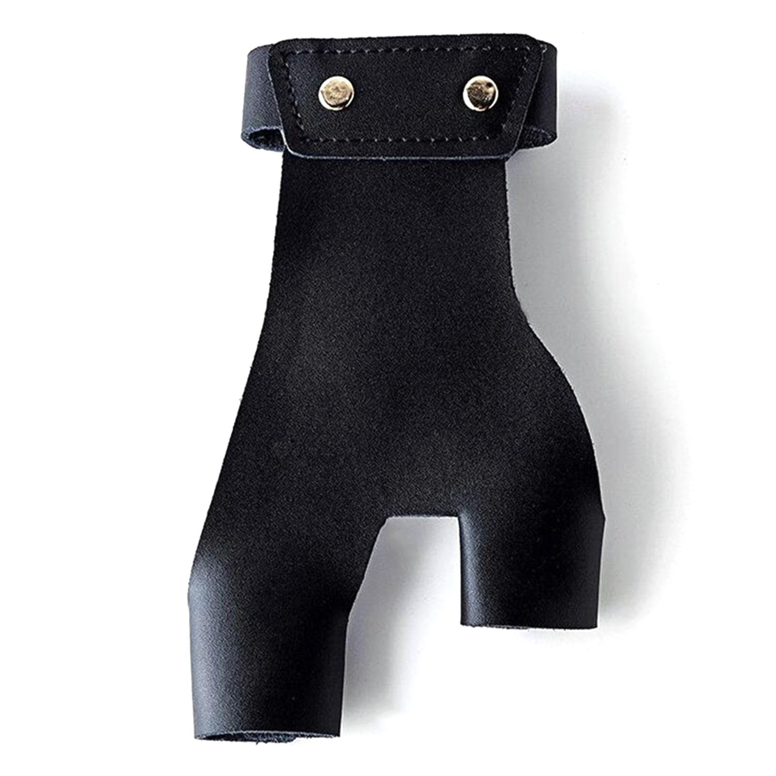 Bao tay da bảo vệ ngón tay khi bắn cung bằng da cao cấp kích thước nhỏ gọn