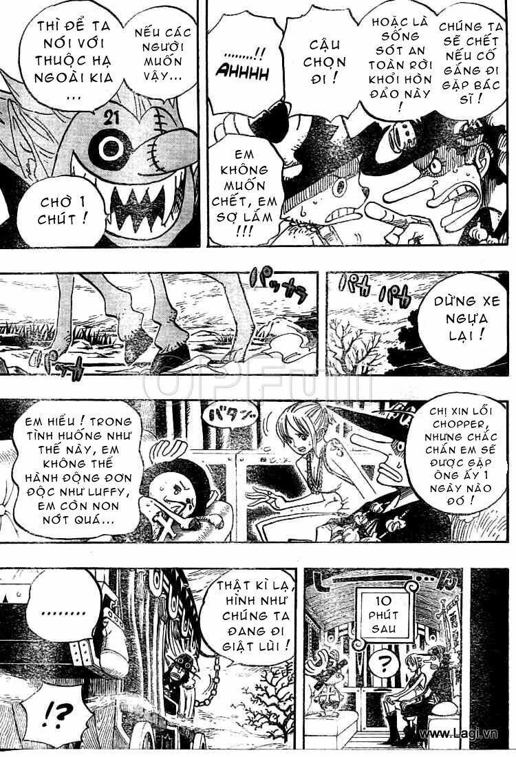 đảo hải tặc - one piece chapter 445 8