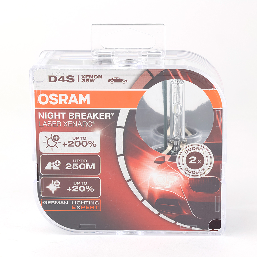 Combo 2 Bóng Đèn Xenon OSRAM Night Breaker D4S 66440XNL 12V 35W