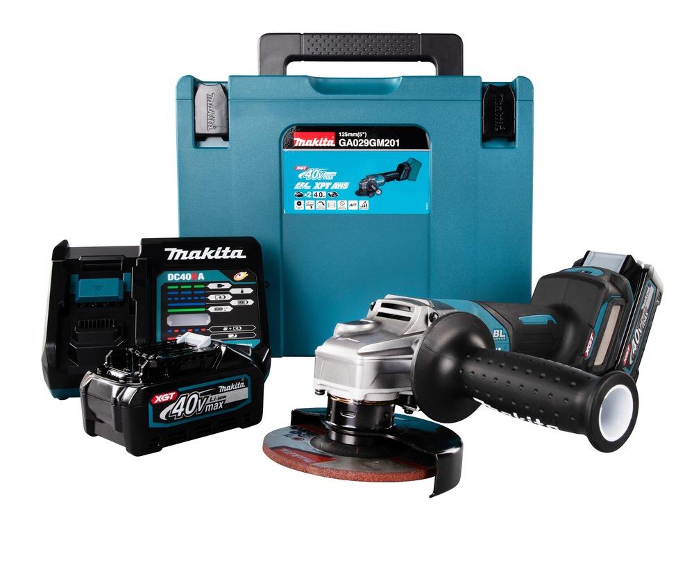 MÁY MÀI GÓC 125MM DÙNG PIN 40V MAKITA GA029GM201 - HÀNG CHÍNH HÃNG