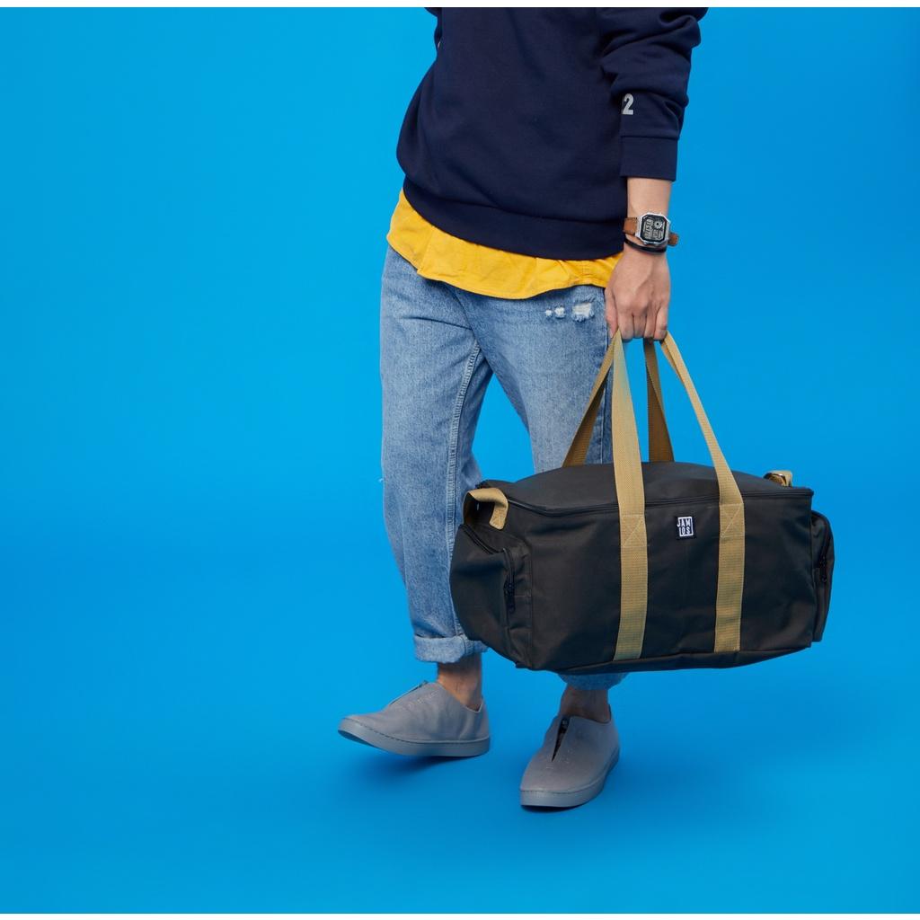 Jamlos Mini Trip Duffle - Túi hộp du lịch tập gym vải canvas nhiều ngăn xách tay đeo chéo thời trang năng động