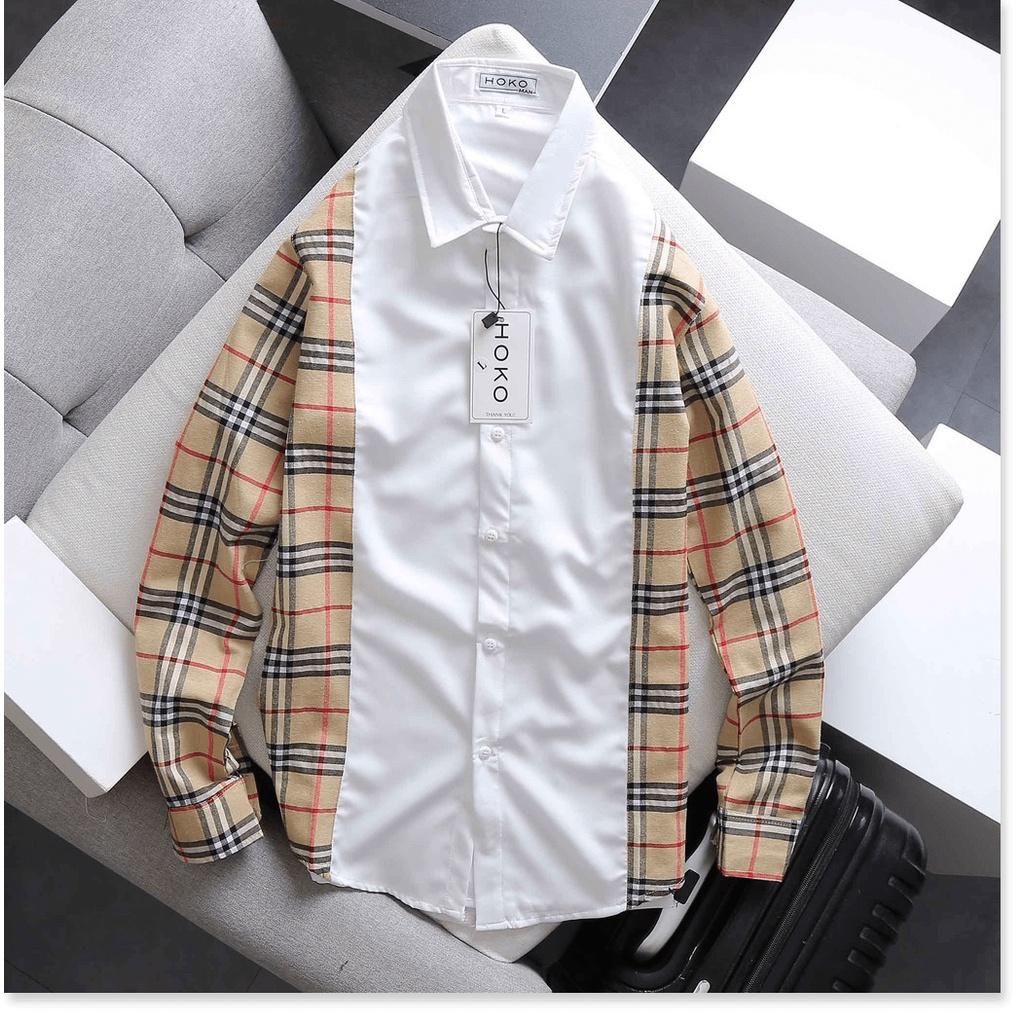 Áo sơ mi 3D TAY DÀI nam caro cực chất bao đẹp dành cho anh em THỜI TRANG KME FASHION