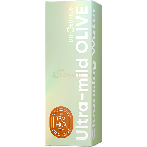 Nước tẩy trang DrCeutics Ultra-Mild Olive Cleansing Water (310ml/500ml) - Hàng chính hãng