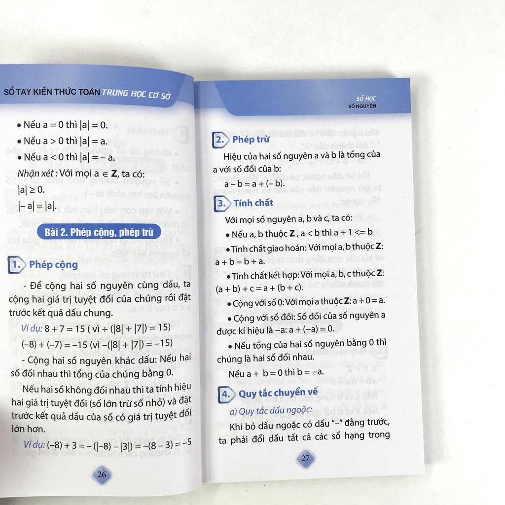 Sách - Sổ tay Kiến Thức Tiếng Anh Trung Học Cơ Sở - ML