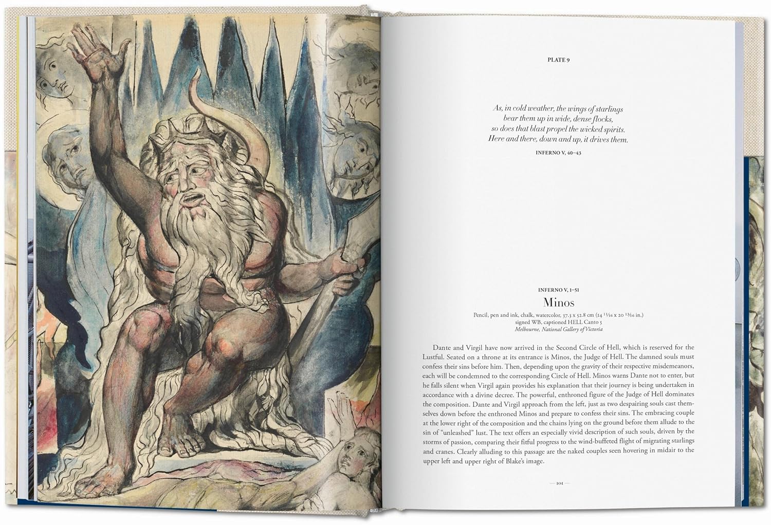 Artbook - Sách Tiếng Anh - William Blake. Dante's 'Divine Comedy'